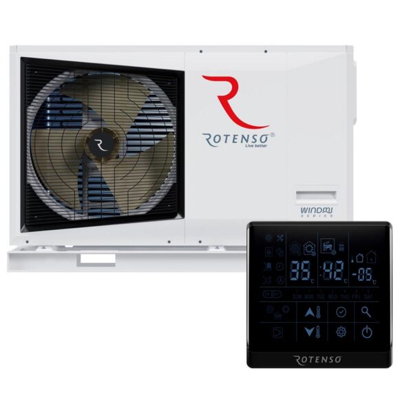 Õhk-vesi soojuspump Rotenso Windmi Monoblock 8KW